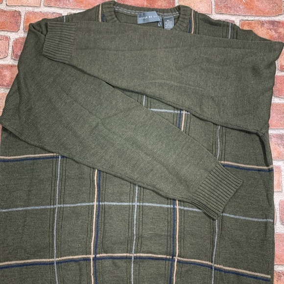 Oscar De La Renta men’s crew neck sweater. Size XL - Picture 3 of 8